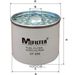 Фильтр топливный (M-Filter) DF699