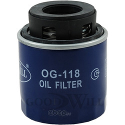 Фильтр масляный двигателя (Goodwill) OG118