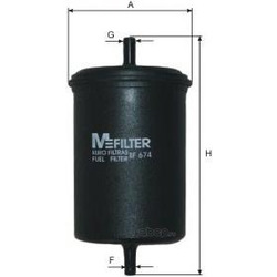 Фильтр топливный (M-Filter) BF674