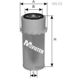 Фильтр воздушный (M-Filter) A863