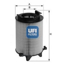 фильтр воздушный (UFI) 2740100