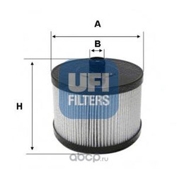 Топливный фильтр (UFI) 2602200