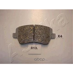 Комплект тормозных колодок, дисковый тормоз (Ashika) 5000013