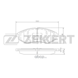  .. Chevrolet Aveo II (T250 T255) 06- Daewoo Kalos (KLAS) 02- FR (Zekkert) BS2812