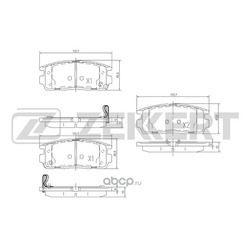  .. Chevrolet Captiva 06-/ Opel Antara 06- RE (Zekkert) BS1299