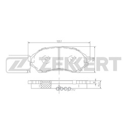  . .  Mazda 323 VI 98- (Zekkert) BS1118