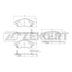  . .  Honda CR-V III 06- (Zekkert) BS1753