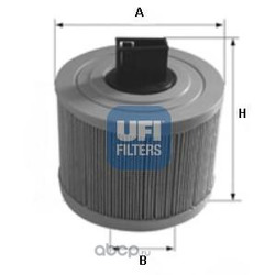 Воздушный фильтр (UFI) 2763600