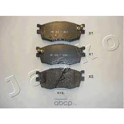 Комплект тормозных колодок, дисковый тормоз (JAPKO) 50K12