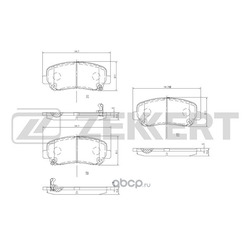  . . . Mazda CX-5 (KE) 11- (Zekkert) BS1000