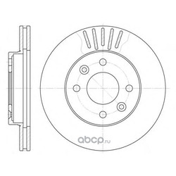 Тормозной диск (Remsa) 608010