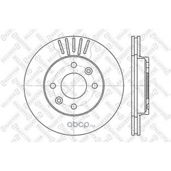 Тормозной диск (Stellox) 60203909VSX