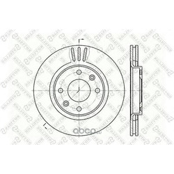 Тормозной диск (Stellox) 60201929VSX