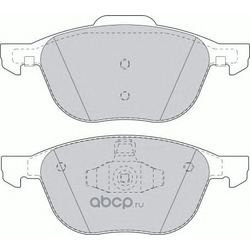 Комплект тормозных колодок, дисковый тормоз (Remsa) 108200