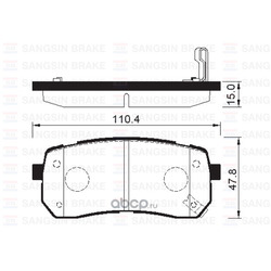  Hyundai Grand Starex R (Sangsin brake) SP1192