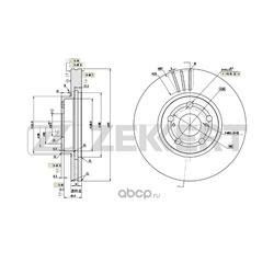 ... Toyota Avensis (T250) 03- (Zekkert) BS5397