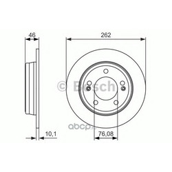 Тормозной диск (Bosch) 0986479052