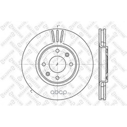 Тормозной диск (Stellox) 60201927VSX