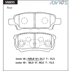    ADVICS (ADVICS) SN895