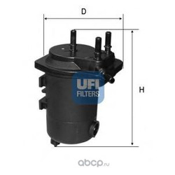 Топливный фильтр (UFI) 2405200