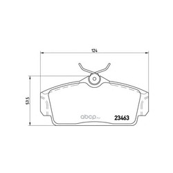 ������� �������� (Brembo) P56036