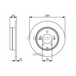 Тормозной диск (Bosch) 0986479A45