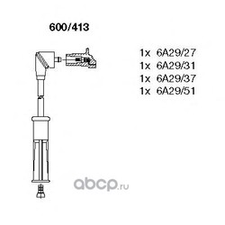 Комплект проводов зажигания (BREMI) 600413