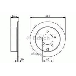 Тормозной диск (Bosch) 0986479A41