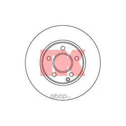 Тормозной диск (Nk) 2033106