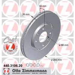 Тормозной диск (Zimmermann) 440310620