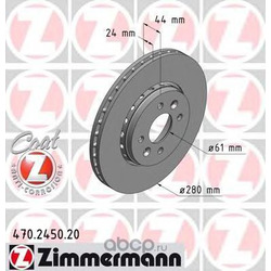 Тормозной диск (Zimmermann) 470245020