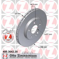 Тормозной диск (Zimmermann) 400364220