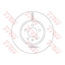 Тормозной диск (TRW/Lucas) DF6260