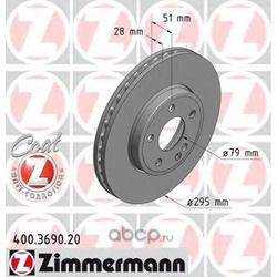Тормозной диск (Zimmermann) 400369020