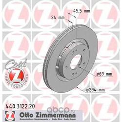 Тормозной диск (Zimmermann) 440312220