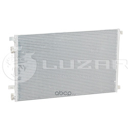 Радиатор кондиционера (конденсер) (Luzar) LRAC0909