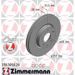 Тормозной диск (Zimmermann) 370305020