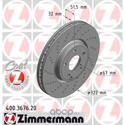 Тормозной диск (Zimmermann) 400367620