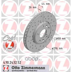 Тормозной диск (Zimmermann) 470243252