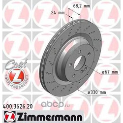 Тормозной диск (Zimmermann) 400362620