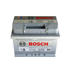 Батарея аккумуляторная 60А/ч 600А 12V обратная поляр. стандартные клеммы (Bosch) 0092S50040