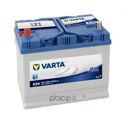 Батарея аккумуляторная 70А/ч 630А 12В прямая полярн. стандартные клеммы (Varta) 5704130633132