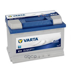 Батарея аккумуляторная 74А/ч 680А 12В обратная полярн. стандартные клеммы (Varta) 5740120683132