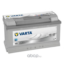 Батарея аккумуляторная 100А/ч 830А 12В обратная полярн. стандартные клеммы (Varta) 6004020833162