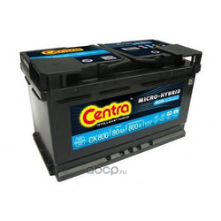 Стартерная аккумуляторная батарея (CENTRA) CK800