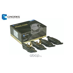 Колодки тормозные дисковые (CWORKS) G4512Z01520