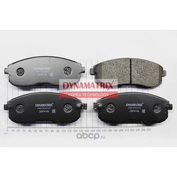 комплект колодок для дисковых тормозов (DYNAMATRIX-KOREA) DBP4148