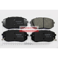 комплект колодок для дисковых тормозов (DYNAMATRIX-KOREA) DBP4194