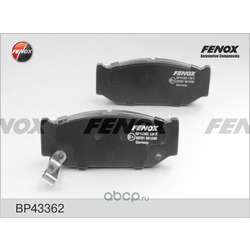 Комплект тормозных колодок, дисковый тормоз (FENOX) BP43362
