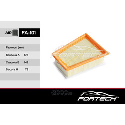 Фильтр воздушный (Fortech) FA101